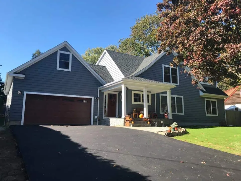 Completed carpentry and remodeling project in Connecticut
