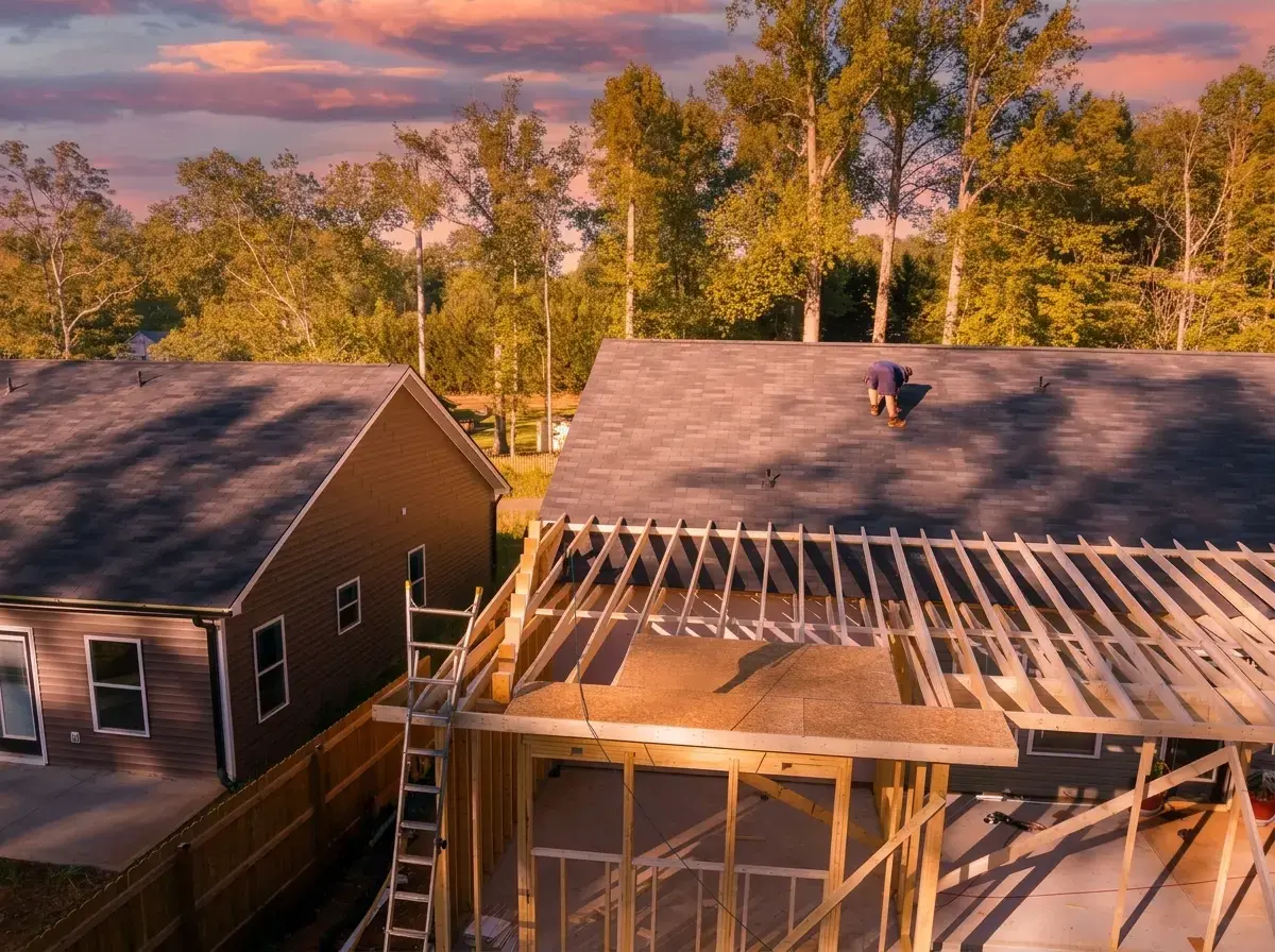 Completed carpentry and remodeling project in Connecticut